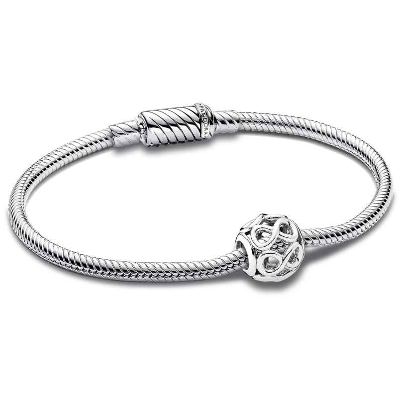 Pandora 68077 Women's Bracelet Silver Infinity Gift Set