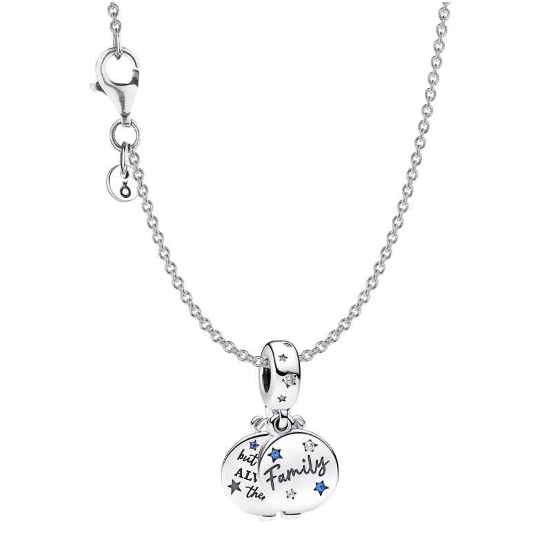 Pandora 68107 Damen-Geschenkset Silber-Halskette Familienliebe 4262459681070