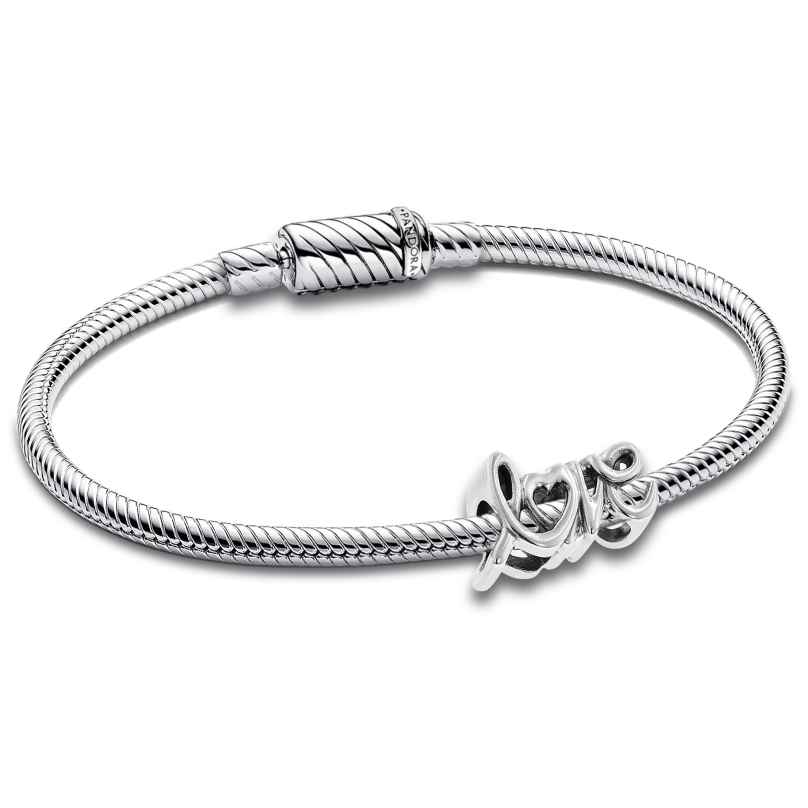 Pandora 68117 Women's Silver Bracelet Handwritten Love Starter Set