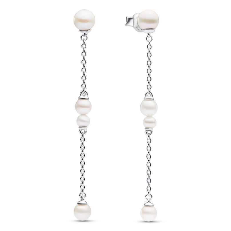 Pandora 293152C01 Women's Drop Earrings Silver Freshwater Cultured Pearls 5700303111728