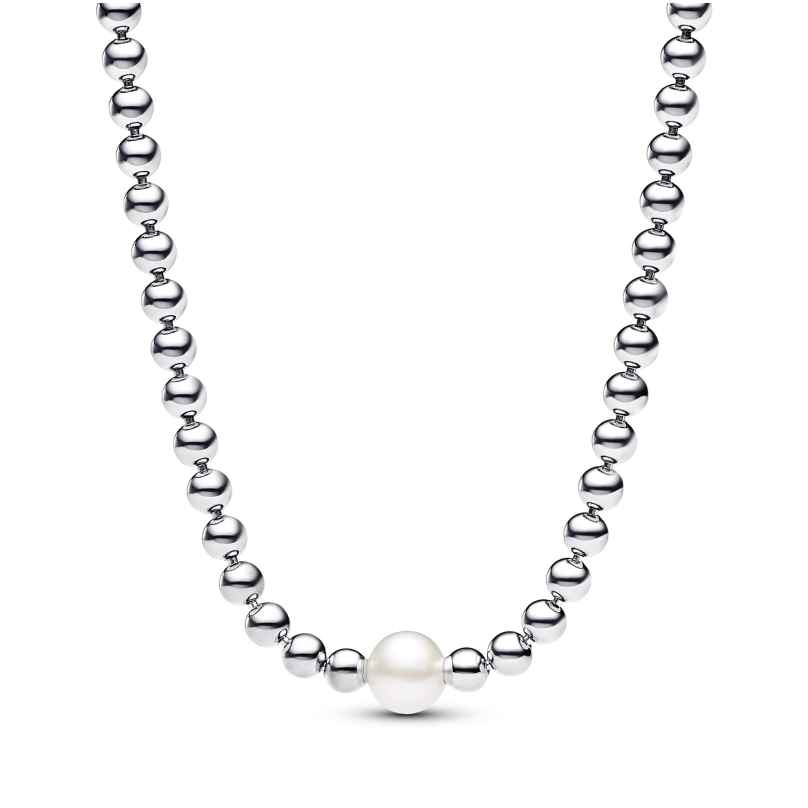 Pandora 393176C01-45 Women's Necklace Freshwater Cultured Pearl & Beads Silver 5700303110851
