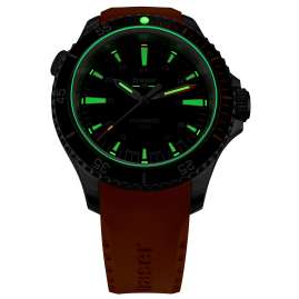 traser H3 110323 Men's Watch P67 Diver Automatic Orange/Black with Rubber Strap