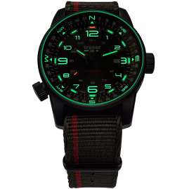 traser H3 110456 Men's Watch Automatic P68 Pathfinder Green