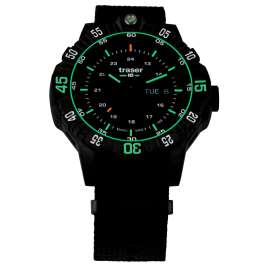 traser H3 110722 P99 Q Tactical Watch Black with Textile Strap