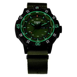 traser H3 110726 P99 Q Tactical Watch Green with Textile Strap