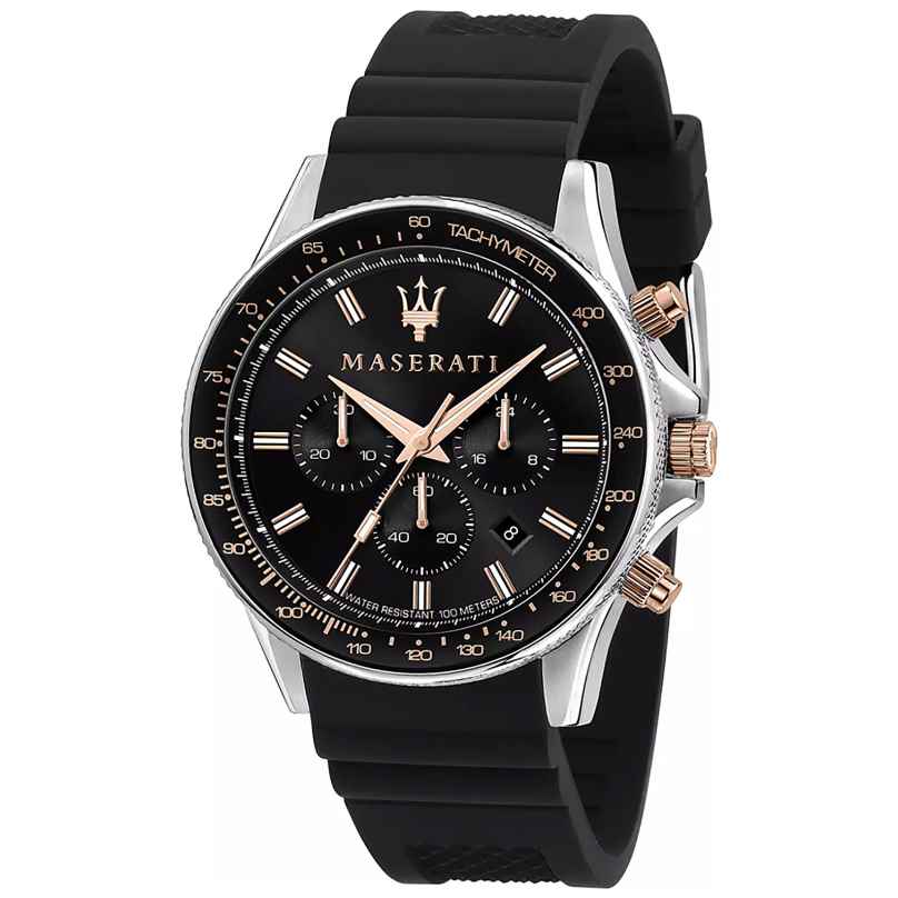 Maserati R8871640002 Men's Wristwatch Chronograph Sfida Two-Colour 8033288925903