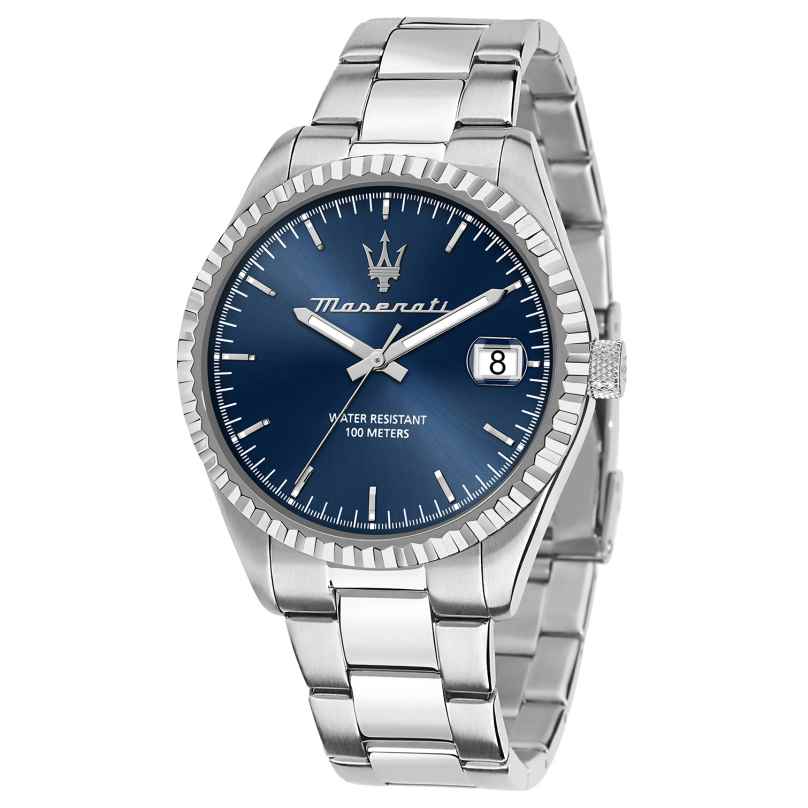 Maserati R8853100029 Men's Wristwatch Competizione Steel/Blue 8033288937630