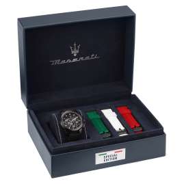Maserati R8871648005 Herren-Chronograph Successo mit 3 Zusatzbändern