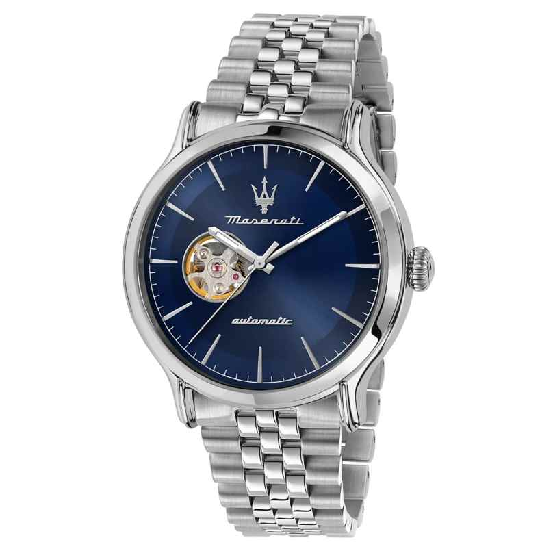 Maserati R8823118009 Men's Automatic Watch Epoca Steel/Blue 8056783022380
