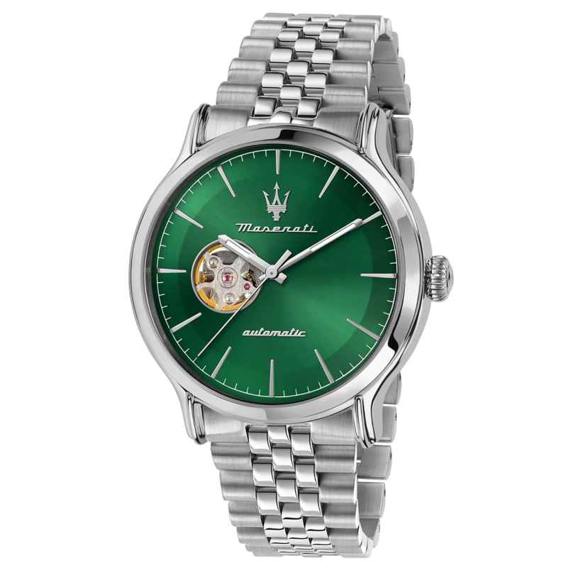 Maserati R8823118010 Men's Watch Automatic Epoca Steel/Green 8056783022397