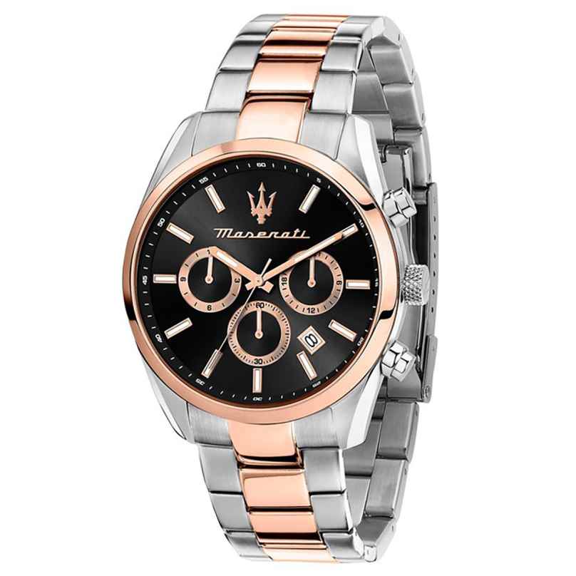 Maserati R8853151002 Men's Wristwatch Attrazione Multifunction Two Tone 8056783023431
