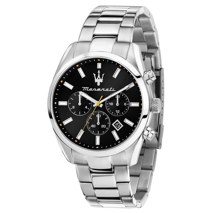 Maserati R8853151010 Men's Watch Attrazione Steel/Black 8056783055494