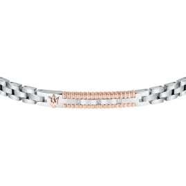 Maserati JM423ATY18 Men's Bracelet Stainless Steel with Diamonds