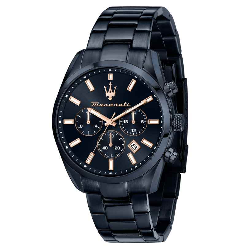 Maserati R8873626003 Men's Watch Attrazione Multifunction Blue Edition 8056783055449