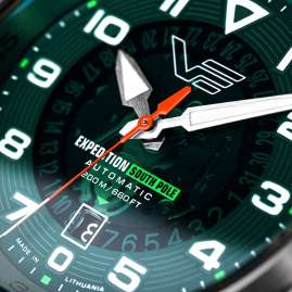Vostok Europe NH35-592A759 Herrenuhr Expedition South Pole Automatik Braun/Grün