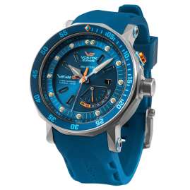 Vostok Europe PX84-620H658-C-O Men's Watch VEareONE Special Edition 2 Straps Blue