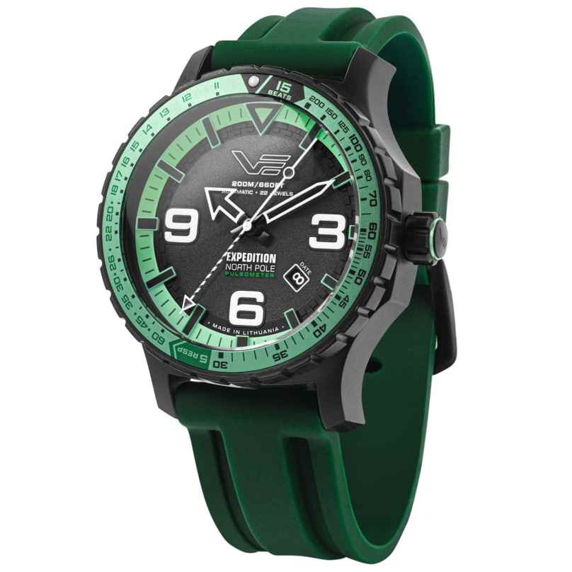Vostok Europe YN55-597C731 Men's Wristwatch Automatic Polar Night Green 4260703063245