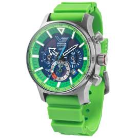Vostok Europe VR42-595A733 Men's Solar Watch Expedition North Pole Green
