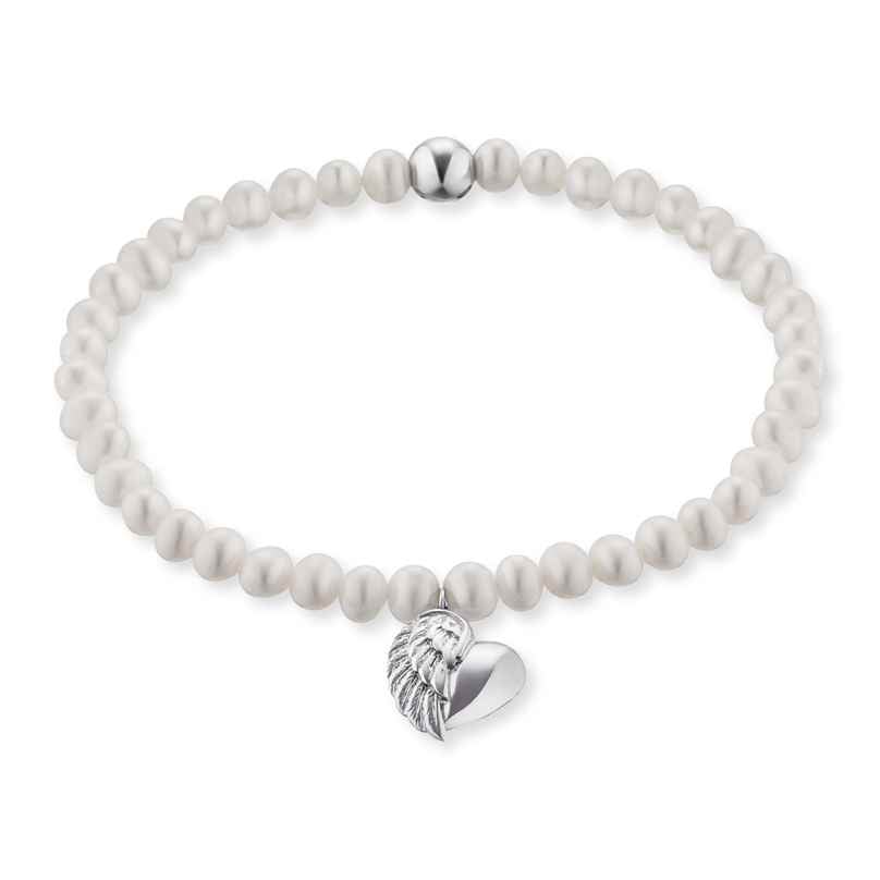 Engelsrufer ERB-HEARTWING-PE Damen-Armband Perlen mit Herzflügel 4260562168921