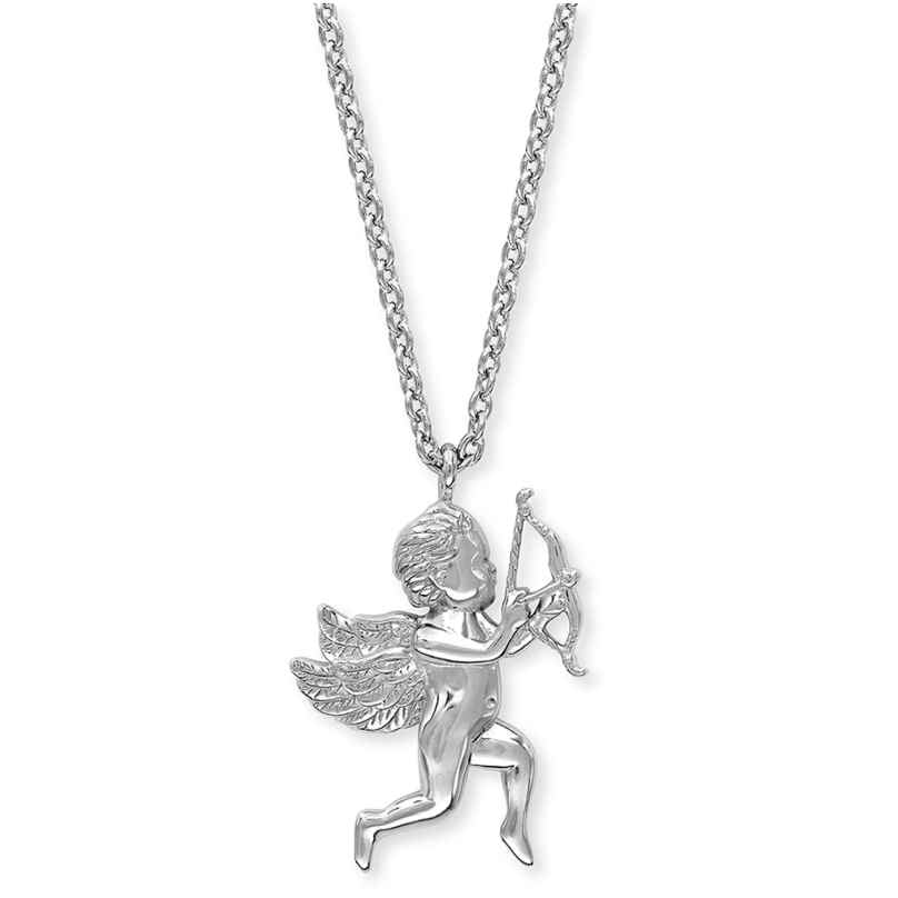 Engelsrufer ERN-AMOR Damen-Halskette Engel mit Pfeil und Bogen Silber 4260756387916