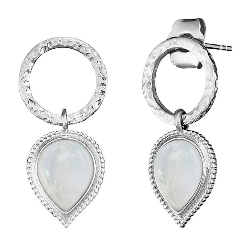 Engelsrufer ERE-PUREDROP-MO Ladies' Earrings Pure Moondrop Silver 4260645861749