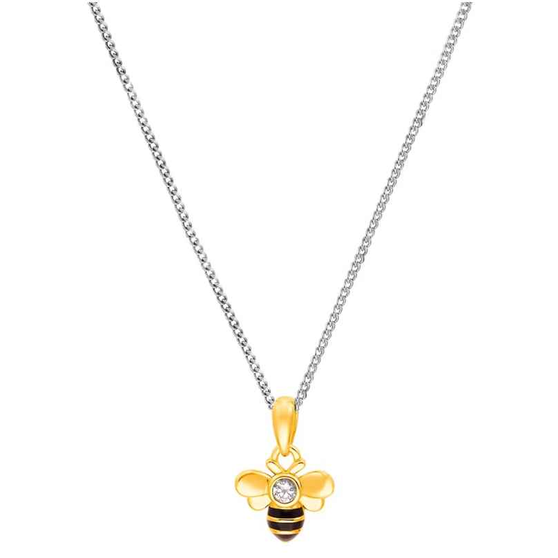 Prinzessin Lillifee 2035989 Children's Necklace Bee Silver Two-Colour 4056867047197
