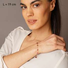 Elaine Firenze 223830 Damen-Armband Rubin 585 / 14 K Gold