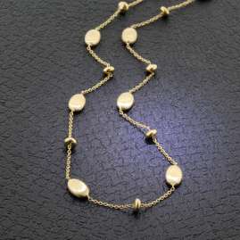 Elaine Firenze 224182C Ladies' Necklace Gold 585 / 14K matt/polished