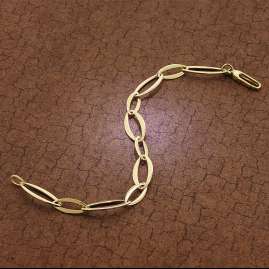 Elaine Firenze 224479 Ladies' Bracelet Gold 585 (14 K) polished