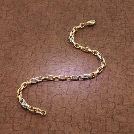 Elaine Firenze 471242 Women's Bracelet Gold 585 (14 K) Two-Colour
