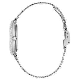 Bulova 96L329 Damenuhr Quarz Champagne Silberfarben