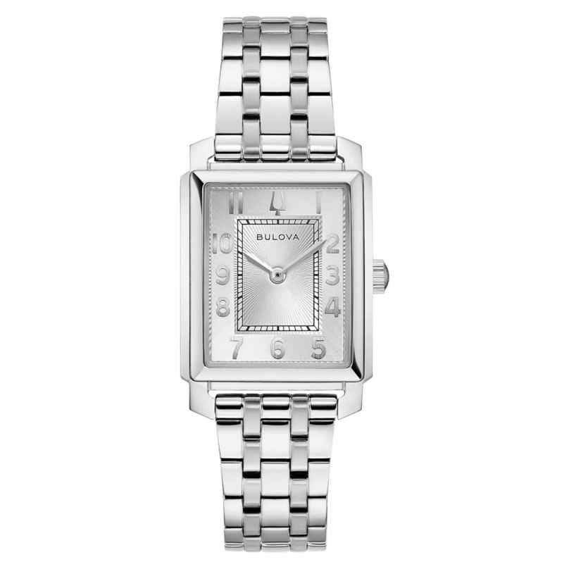 Bulova 96L349 Women's Quartz Watch Sutton Silver Tone 7613077605448