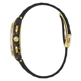 Bulova 98A328 Herrenuhr Chronograph Curv Schwarz/Goldfarben