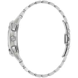 Bulova 96A339 Herren-Armbanduhr Chronograph Curv Stahl/Blau