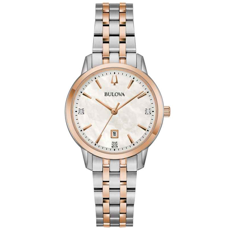 Bulova 98P213 Ladies' Wristwatch Sutton Two-Colour 7613077590881
