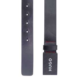 HUGO 50480856-001 Men's Belt Black Leather Gilao-Z