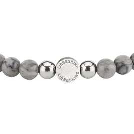 Liebeskind Berlin LJ-0091-B-17 Damen-Armband New Beads Blau/Silber