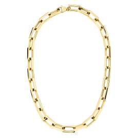 Liebeskind Berlin LJ-1087-N-50 Women's Necklace Stainless Steel IP Gold