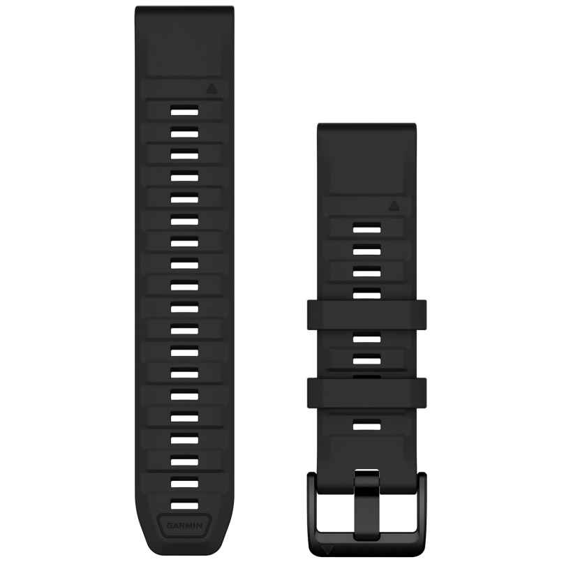 Garmin 010-13392-02 Quickfit Silicone Strap 22 mm Black 0753759338954