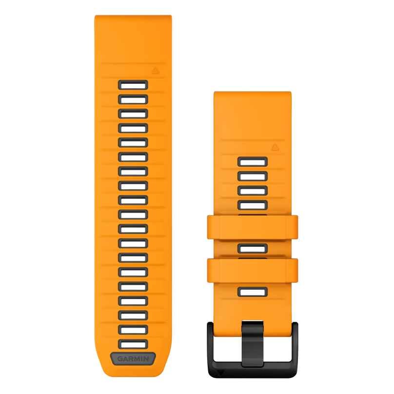 Garmin 010-13393-01 Quickfit Silicone Strap 26 mm Spark Orange/Graphite 0753759339012