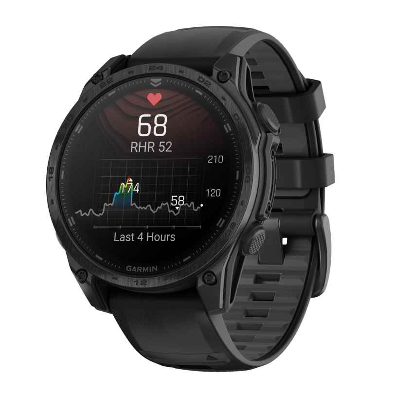 Garmin 010-03405-01 tactix 8 AMOLED Saphir Einsatzuhr Titan Schwarz 47 mm 0753759344047