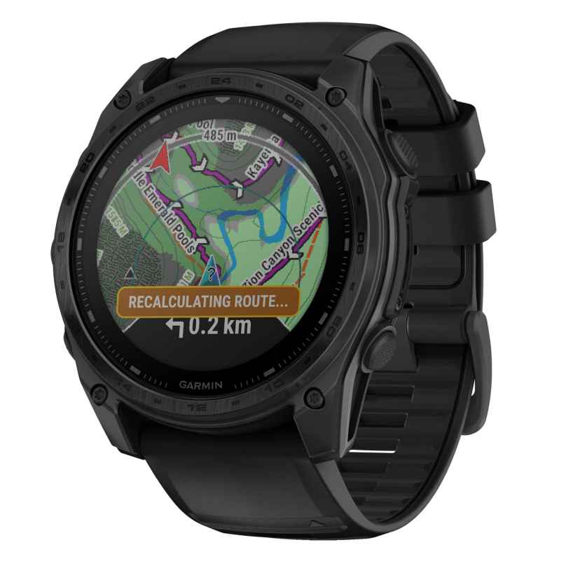 Garmin 010-03407-01 tactix 8 Solar Saphir Einsatzuhr Titan Schwarz 51 mm 0753759344108