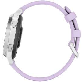 Garmin 010-02891-01 Lily 2 Active Damen-Smartwatch Silberfarben/Flieder