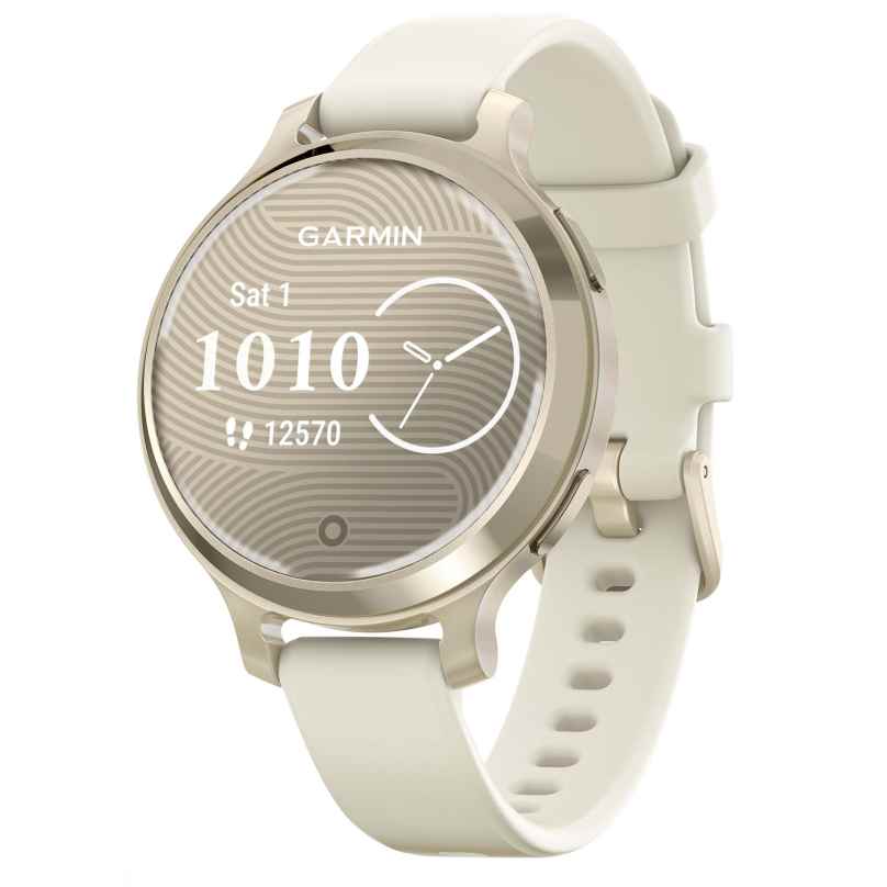 Garmin 010-02891-00 Lily 2 Active Damen-Smartwatch Lunargold/Beige 0753759342685