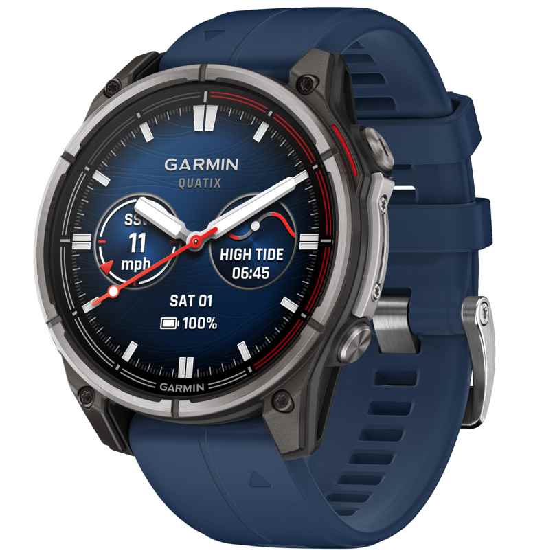 Garmin 010-02904-51 Quatix 8 Marine Smartwatch Blau 47 mm 0753759347833