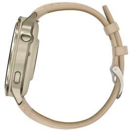 Garmin 010-03013-03 Venu 4 Fitness Smartwatch in Beige/Lunargold 41 mm