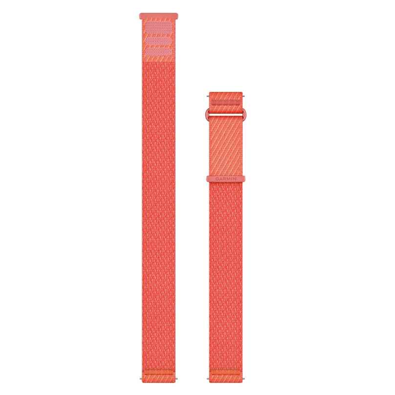 Garmin 010-14400-04 Wechsel-Armband Nylonband 20 mm Korall-/Pink 0753759360665