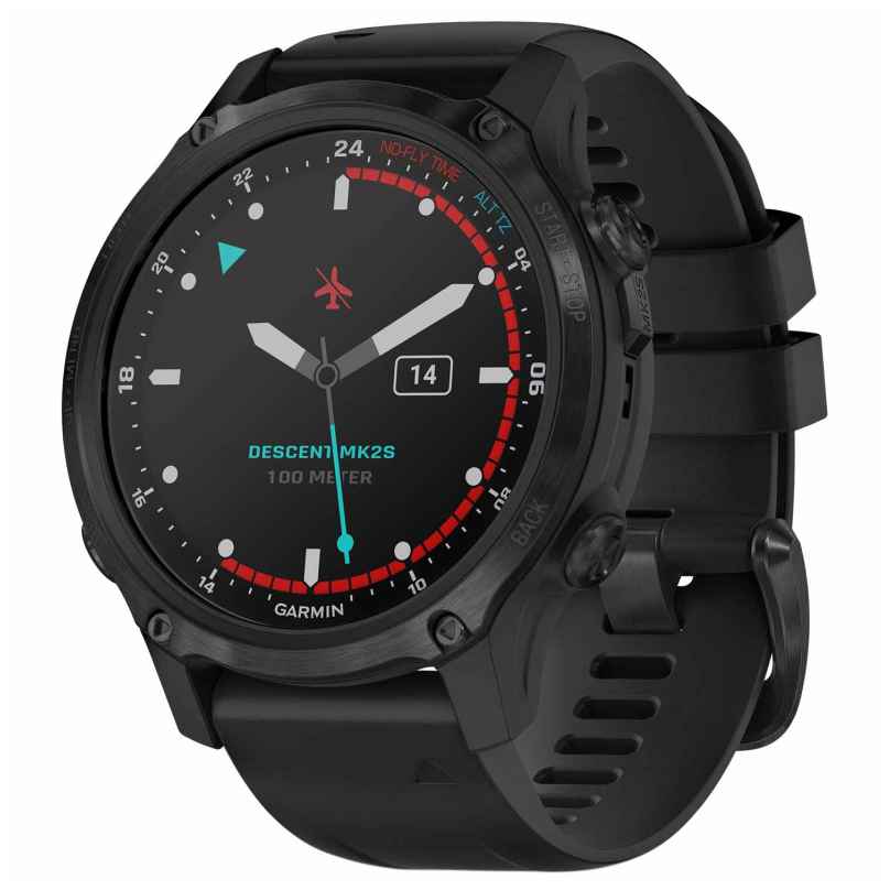 Garmin 010-02403-04 Descent MK2S Diver's Watch Black/Titanium Grey 0753759264277