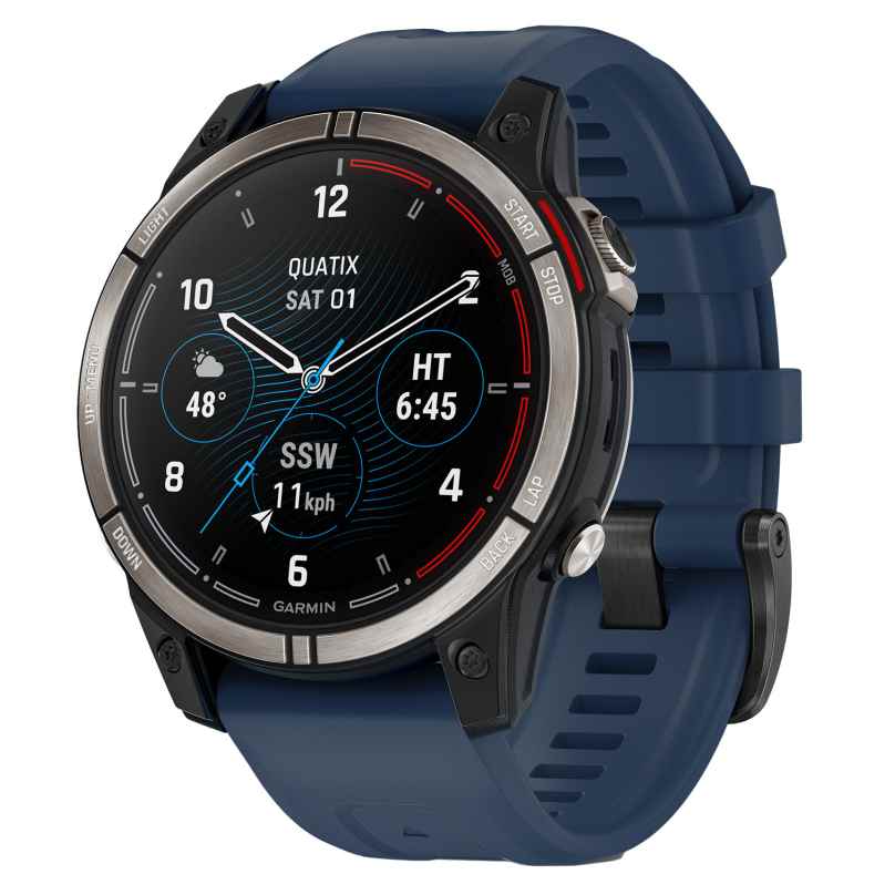 Garmin 010-02582-61 Quatix 7 Sapphire Amoled Marine Smartwatch Black/Titanium 0753759298432