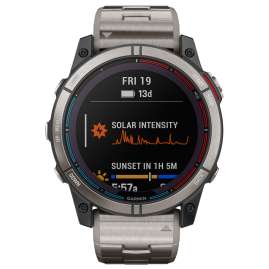 Garmin 010-02541-61 Quatix 7X Solar Marine Smartwatch Slate/Titanium